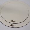 100 Unidades Cakeboard Mdf 3mm Branco 20cm com Logo Gravado a Laser