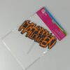 Topo de bolo Happy Halloween em EVA Laranja e Preto 15cm x 12cm - Image 2