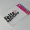 Topo de bolo Feliz Aniversário em EVA Branco, Preto e Rosa 15cm x 11cm - Image 2