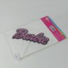 Topo de bolo Barbie em EVA Preto e Pink 15cm x 13cm - Image 2