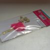 Topo Bolo Boneca + Saia Pink Acrilico 2mm Espelhado Dourado 13cm x 7cm - Image 2